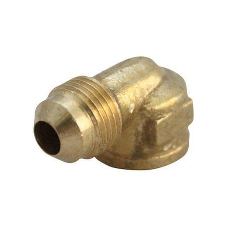 Jmf 1/2 in. Flare X 3/4 in. D FPT Brass 90 Degree Elbow 4506259